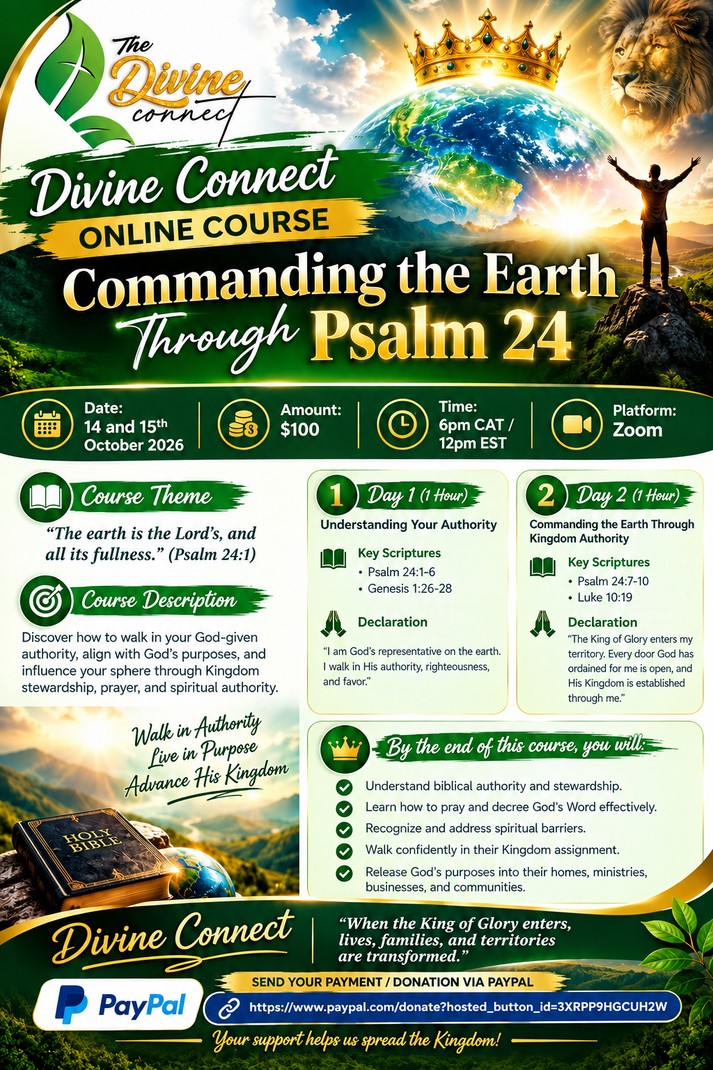 commandingtheearth